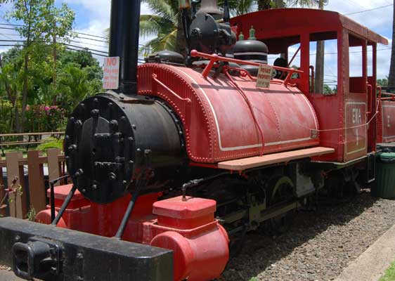 Historical Displays at the Hawaiian Railway Society
